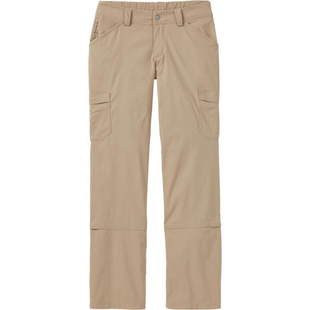 Duluth Trading Women's Dry on the Fly Bootcut Pants in Smokey Tan Size 18 x 31
